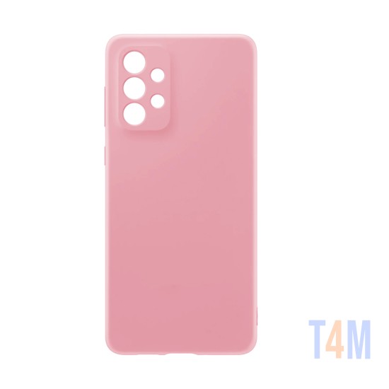 Silicone Case for Samsung Galaxy A73 5G Pink